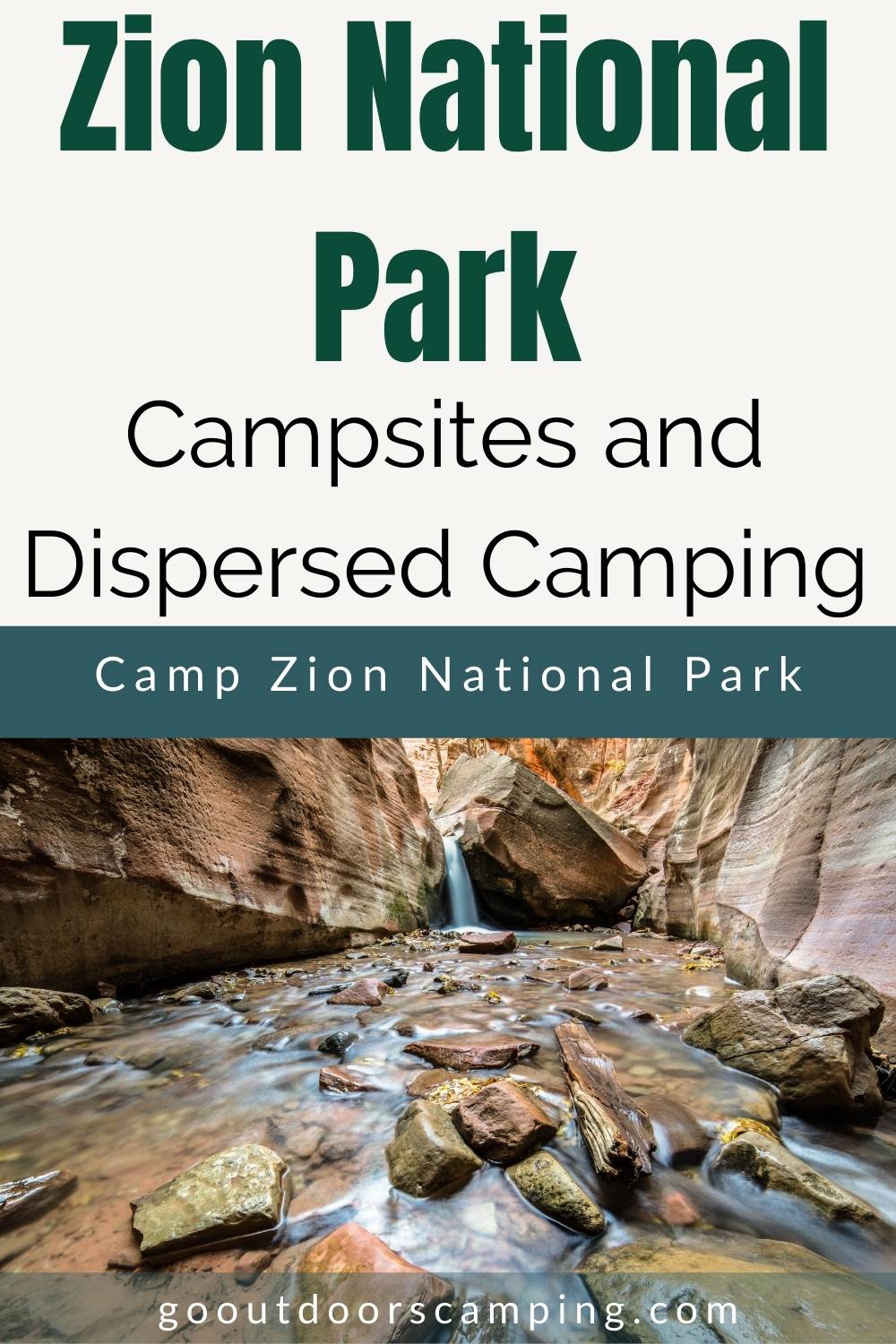 Zion National Park Campsites and Dispersed Camping
