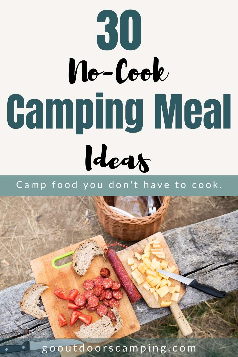 no cook camping meal ideas