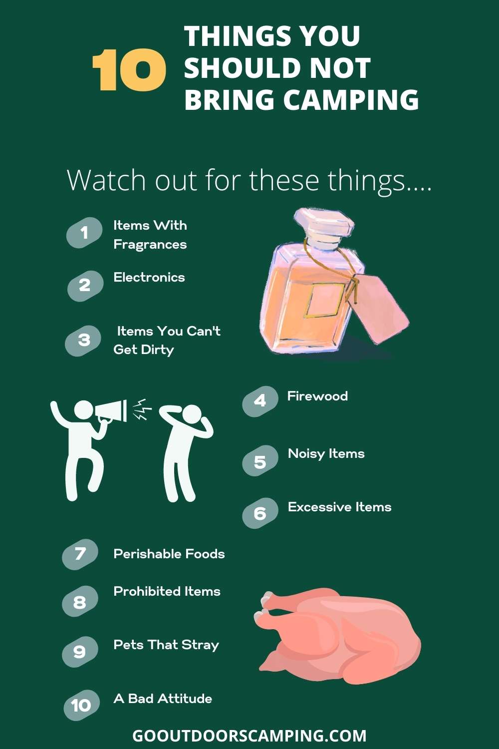 10 Things You Should NOT Bring Camping Go Outdoors Camping