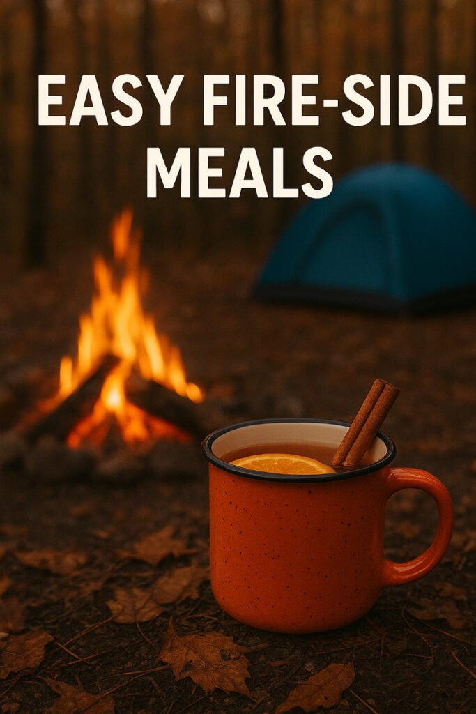 November camping hits different. The air smells like wood smoke. The crowds are gone. These fire side meals are easy campfire recipes you need to try.