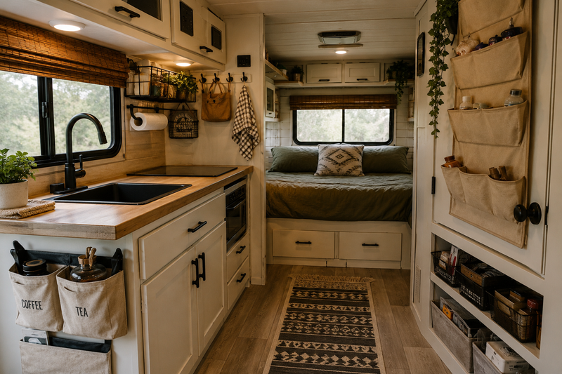 Tiny Camper Organization Ideas for Small Spaces